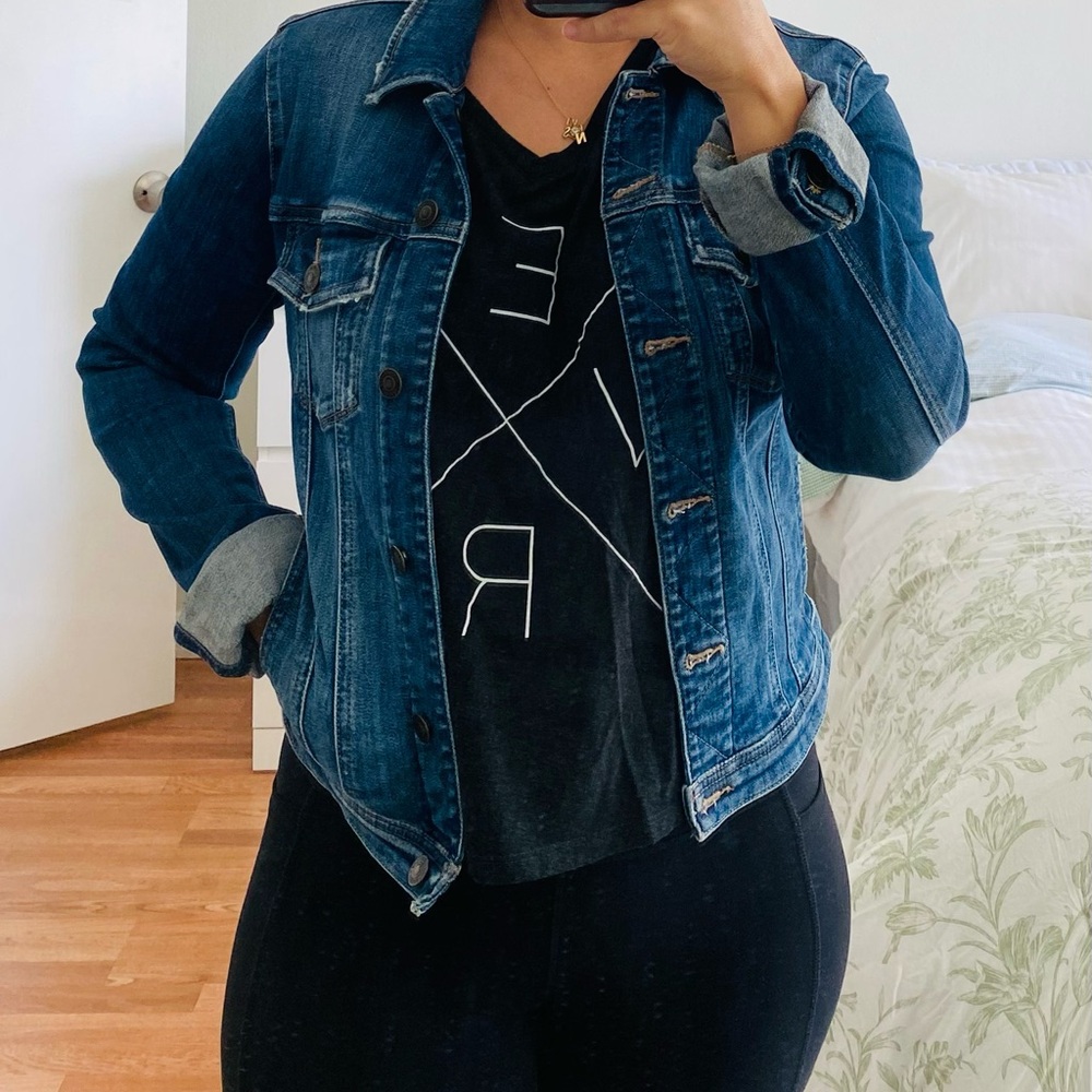 Guess Dark Blue Jean Jacket